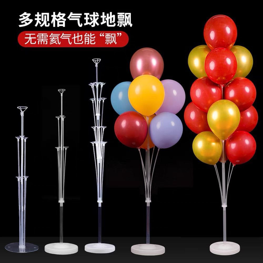 Table support de ballon flottant colonne guide routier plancher poteau  d'anniversaire de mariage disposition de la scène présentoir