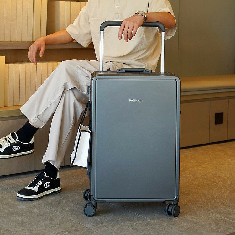 Valise de voyage, léger a 4 roulettes rigide de grande taille. châssis de 20 pouces a  28 pouces Boîte de voyage à grande capacité