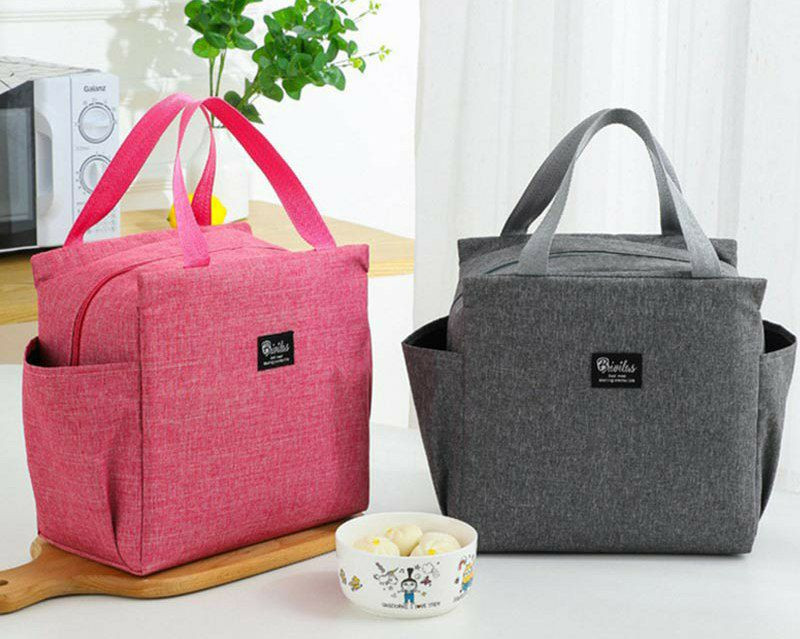 Sac d'isolation à lunch,  sac à main portable de déjeuner, nourriture,  sac de bento épaissis de bento thermale, sac en aluminium