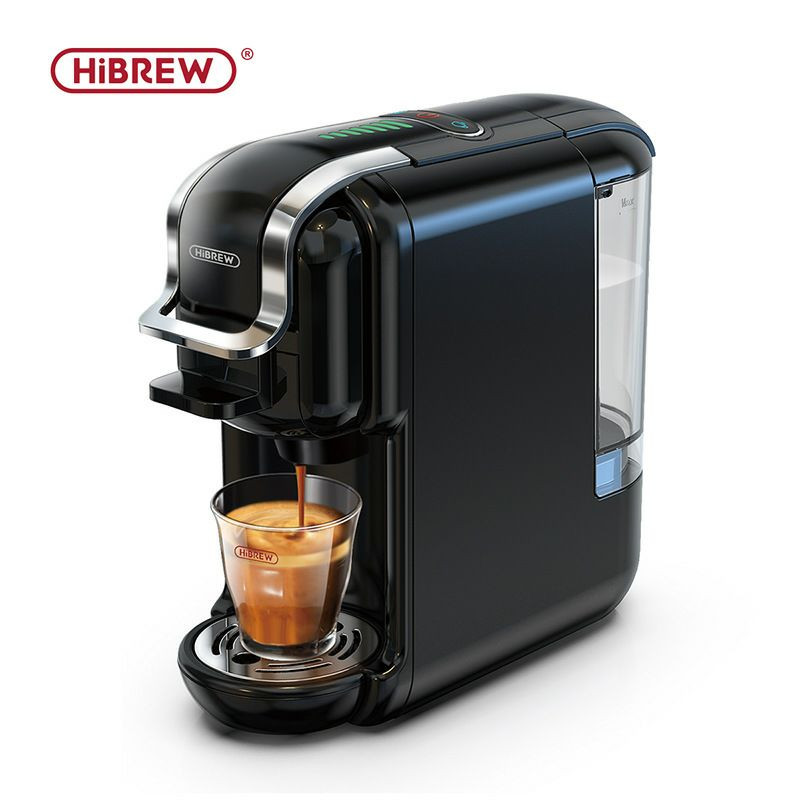 Hibrew Home Coffee Machine H2B Italian Cold Brush Small Office entièrement compatible Machine de capsule de poudre de café compatible