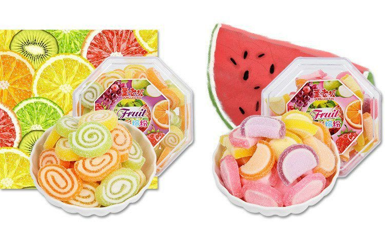BONBONS MOELLEUX AUX SAVEURS FRUITÉES